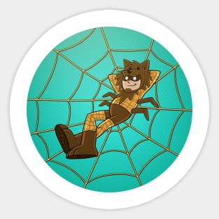 THE BARKING SPIDER! Sticker